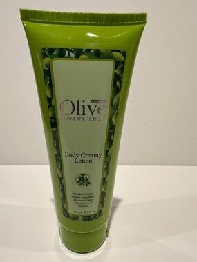 Olive Essence Spa Experience Body Creamy Lotion in 8 Fl oz.